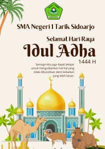 SELAMAT HARI RAYA IDUL ADHA 1444H – 2023 SMA N 1 TARIK